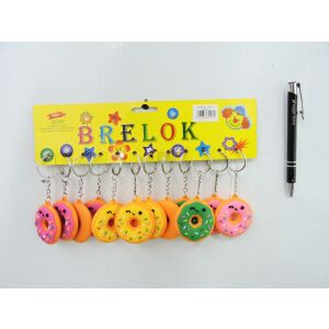 AST. BRELOK x 12 donuty, 4 wz. 145281025 - Brelok do kluczy