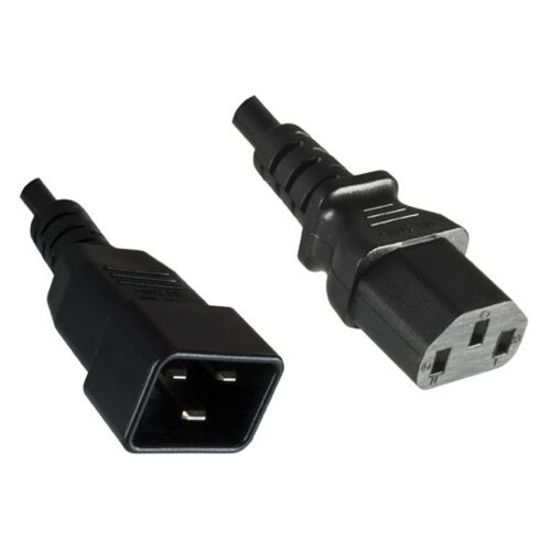 MicroConnect tápkábel PowerCord C13-C20 0.5M Fekete 145281207