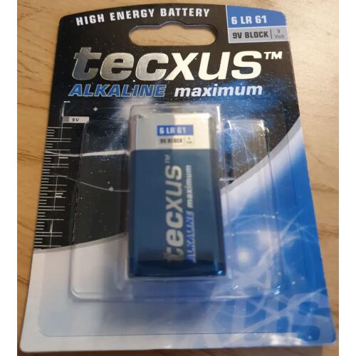 CoreParts Alkaline Mang 9V Block 200 mAh Alkalikus mangán elem, nem feltölthető 145281210