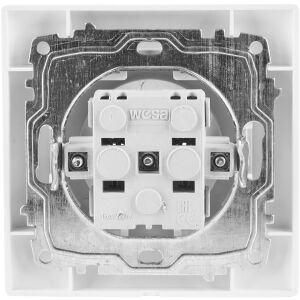 WESA Egyes konnektor Földelés nélkül 2P