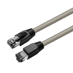 MicroConnect CAT8.1 S/FTP 3m Szürke árnyékolt hálózati kábel LSZH, AWG 24 145281619 - Kábel