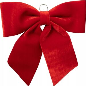 Atmosphera Decoratiune arc roșu de Crăciun, 70x67 cm - Decorațiuni de Crăciun