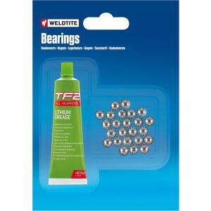 Weldtite Litiumzsír WELDTITE TF2 All Purpose Lithium Grease Tube 40g + Golyóscsapágy golyók 24 db (NEW)