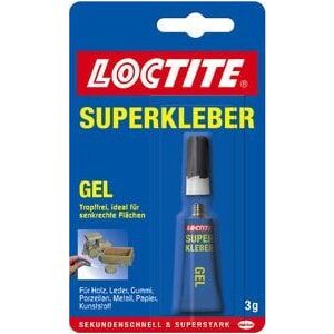 Loctite szuper ragasztó gél, 3g cső, 9H LTG1C