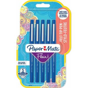 Paper Mate PAPER MATE Faserschreiber Flair 5er M 0.7 mm Blister 145281923 - Narzędzie do rysowania