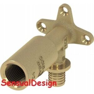 Tece TECEflex - Cot lung de incizie 16x1/2" GW [10/20] - 768502 145282005 - Racord de apă, gaz și încălzire