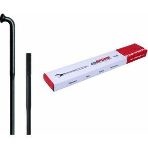 Cn Spoke Küllők DB454 2.0-1.8-2.0 rozsdamentes acél 262mm fekete + nipl 144db. 145282023 - Kerékpár küllő