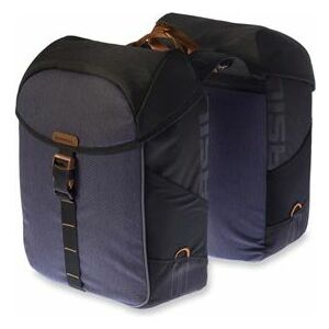 Basil Utazási táska MILES DOUBLE BAG 32L, pánt rögzítés, vízálló poliészter, kék (BAS-17666) 145282027 - Kerékpáros táska