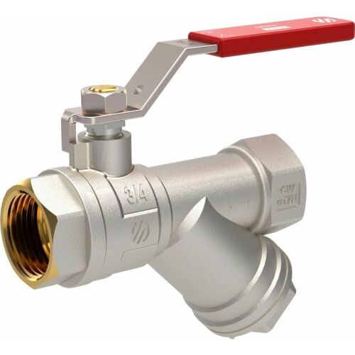 SENA VA30 szűrős golyós csap 1/2GW-GW, Inox kar 145282082