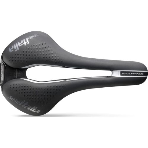 Selle Italia Nyereg SELLE ITALIA FLITE BOOST ENDURANCE SUPERFLOW S (id match - S3) TI 316 Tube 7, fibra-tek, fekete (ÚJ)