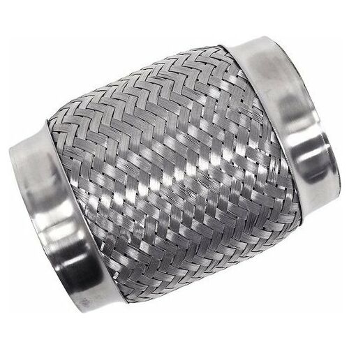 TurboWorks Rugalmas kipufogó csatlakozó 60x100mm Pro 304SS