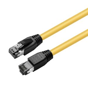 MicroConnect CAT8.1 S/FTP 5m sárga árnyékolt hálózati kábel LSZH, AWG 24 145282326 - Kábel