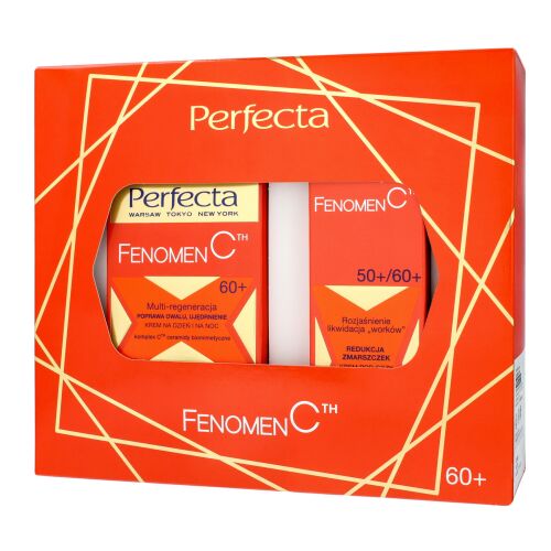 PERFECTA Zestaw prezentowy Fenomen C 60+ (Krem do twarzy 50 ml + Krem pod oczy 15 ml) 145282417