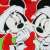 Disney wellsoft Takaró 90x150cm - Minnie és Mickey Mouse #piros 30490153}