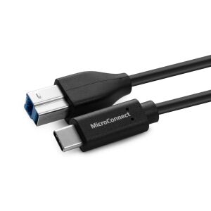 Kabel MicroConnect USB-C do USB3.0 B, 5m 145282898 - Kabel USB