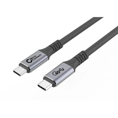 Microconnect USB4CC3 USB kábel USB4 Gen 3x2 3 m USB C Fekete