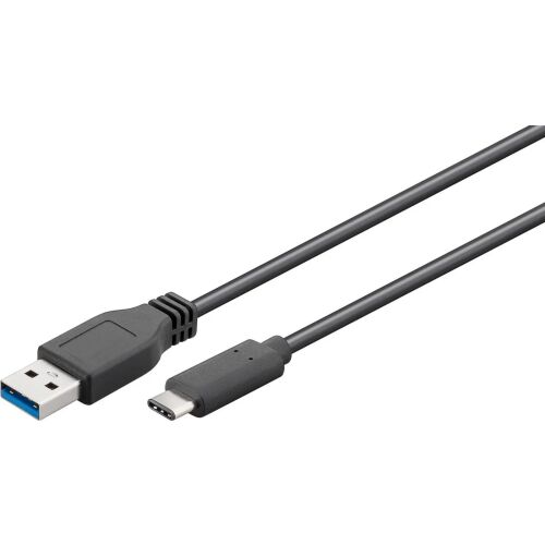 USB MicroConnect USB-A - USB-C kábel 3 m Fekete (USB3.1CA3) 145282976