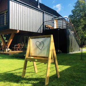 CLASIC WORLD EDU Şevalet Educaţional din Lemn 145283003 - Table de scris si desenat