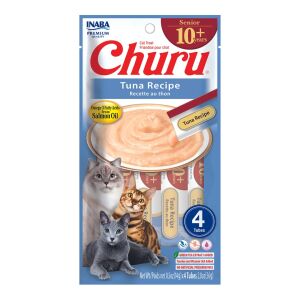 INABA CAT CHURU SENIOR TUNA 4x14g (56g)