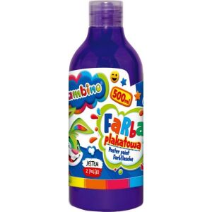 Plakátfesték palackban 500 ml lila bambino 145283461 - Tempera