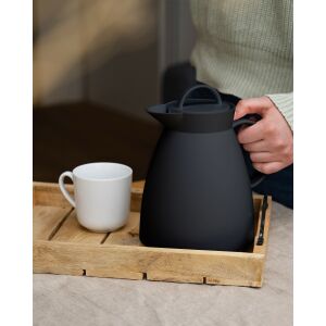 Thermos DAN Samt schwarz matt 1,00l - Alfi 145283482 - Thermoskannen und Getränkehalter
