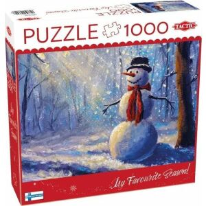 Puzzle 1000 Happy Snowman 145283866 - Puzzle i układanki