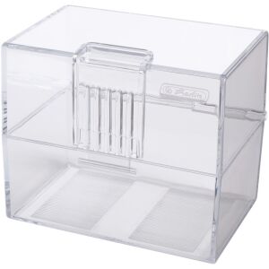 Herlitz Karteikasten A8 gol transparent 145284088 - Instrument