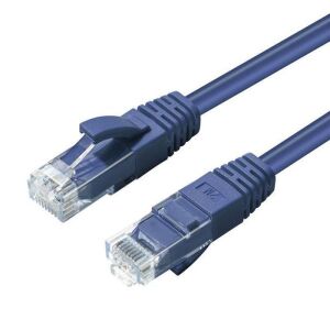MicroConnect U/UTP Cat5e 5M Niebieski nieekranowany kabel sieciowy PVC, PVC, 4x2xAWG 26 CU 145284338 - Kabel UTP