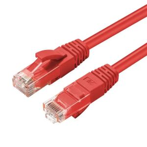 MicroConnect U/UTP CAT6 20M Czerwony nieekranowany kabel sieciowy LSZH, LSZH, 4x2xAWG 24 CU 145284352 - Kabel UTP