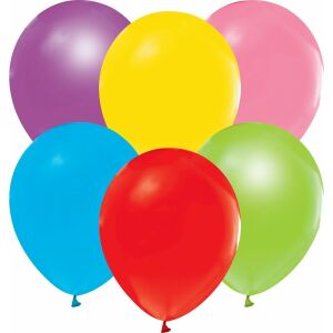 GoDan Balony pastelowe Różnokolorowe Mix, B&C, 30 cm, 50 szt. 145284399 - Bułka w powietrzu