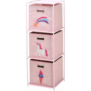 Storage Solutions Szövet tárolószekrény gyerekszobába