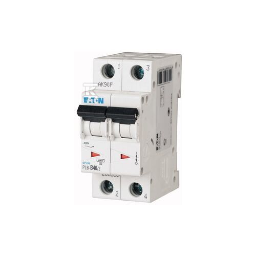 Wyłącznik nadprądowy 2P C 40A 6kA AC PL6-C40/2 286571 145284496