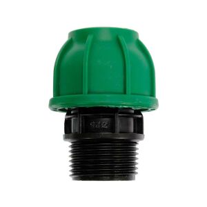 FLO ZŁĄCZKA DO RUR PE GZ 25mm x  1" DO INSTALACJI WODNYCH 145284657 - Identyfikator KPE