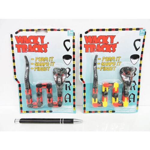 AST. KIRA-KÓBRA kígyó, hajtható, fidget, bliszt 145284888