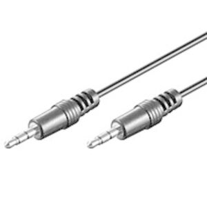 Kabel Audio MediaRange MRCS140 Jack plug 3.5mm/Jack plug 3.5mm, 1m, czarny 145285095 - Kabel