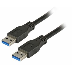 Kabel USB EFB USB-A - USB-A 3 m Czarny (K5280SW.3) 145285215 - Kabel USB