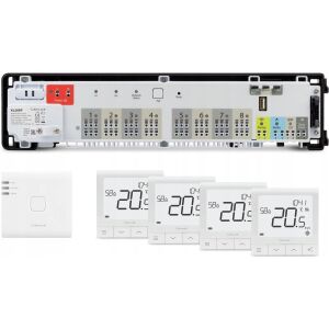 SALUS StartPack Premium RF - padlófűtés vezérlő vezeték nélküli készlet internetes kezeléssel: KL08RF230V, UG800, 4 x SQ610RF 145285351 - Víz, Gáz & Fűtésszerelés