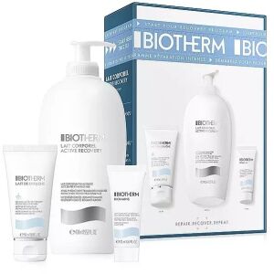 BIOTHERM SZETT (LAIT CORPOREL ACTIVE RECOVERY TESTÁPOLÓ 400 ML + LAIT DE DOUCHE TISZTITÓ ZUHANYTEJ 50 ML + BIOMAINS KÉZ- ÉS KÖRÖMRÁKÁS 20 ML)