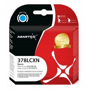 Tusz Asarto do Epson 378XL | C13T37954010 | 830 old. | világos cián 145285769 - Tintapatron