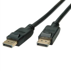 Roline Displayport Kábel 5 M Fekete 145285809 - Kábel & Tartozék