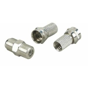 Schwaiger F-összekötő készlet 7,0mm Ezüst 145285820 - Koax csatlakozó