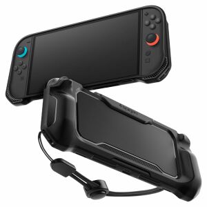 Spigen Rugged Armor, mat fekete - Nintendo Switch 2