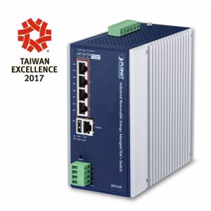 Nem vezérelt Planet BSP-360 4-Portos PoE+ 1000Mb/s + 1-Portos 1000Mb/s kapcsoló 145286141 - Switch