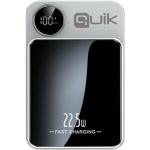 Powerbank Quik QP-820 10000mAh Fekete-ezüst 145286352 - Külső akkumulátor & Powerbank