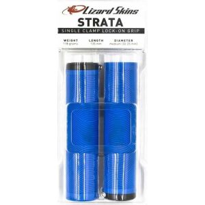 Lizard Skins Kormányfogások LIZARDSKINS Single-Clamp Lock-On STRATA Deja Blue bilincsek 130mm (ÚJ)