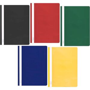 DONAU irattartó, PVC, A4, kemény, 150/160 mikron, fekete