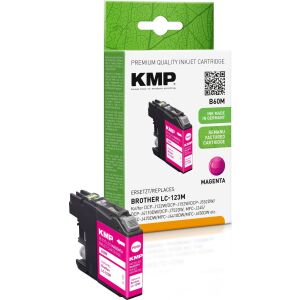 KMP Patrone Brother LC-123M      600 S. magenta remanufactured 145286998 - Bürotechnik
