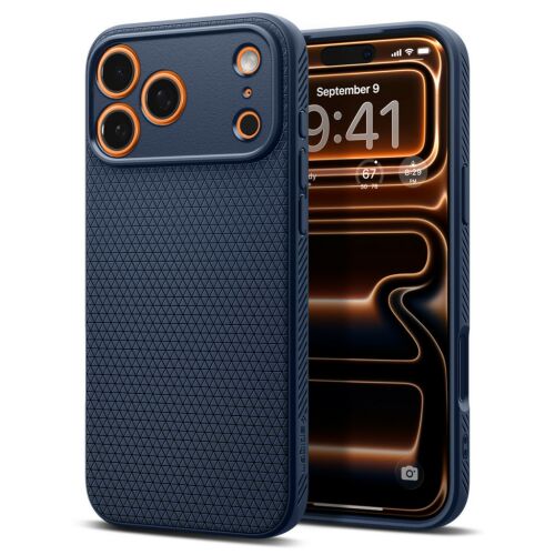 Spigen Liquid Air, tengerkék - iPhone 17 Pro 156313529 - Telefontok