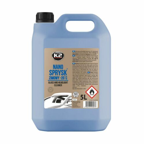 K2 TÉLI ABLAKTISZTÍTÓ FOLYADÉK -20°C NANO TÉLI 5L