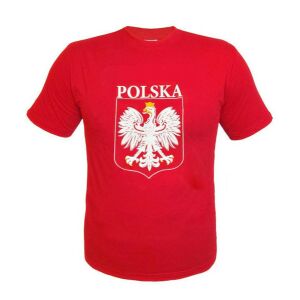 Koszulka z nadrukiem czerwona M 145287226 - Dla mężczyzn